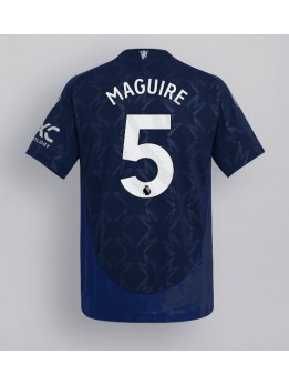 Manchester United Harry Maguire #5 Auswärtstrikot 2024-25 Kurzarm